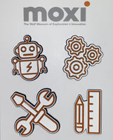 MOXI Pins -- 4-Pack