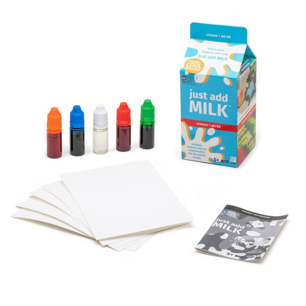 Just Add Milk -- Science + Art Kit