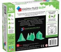 Magna-Tiles Glow -- 16 Piece Set