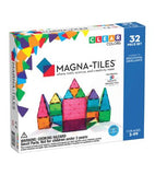 Magna-Tiles Clear Colors -- 32pc Set